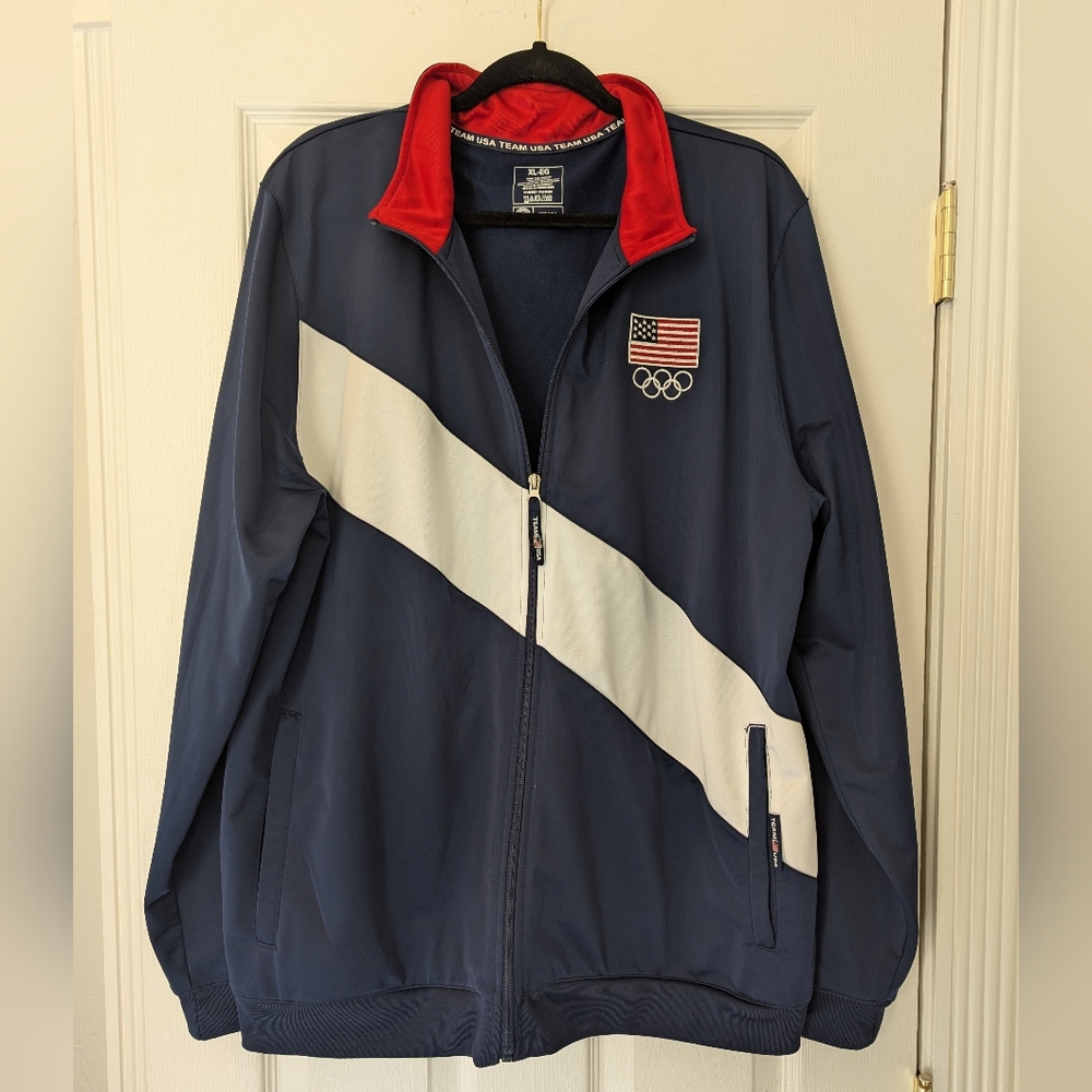 Official Team USA Olympic Zip Sport Jacket